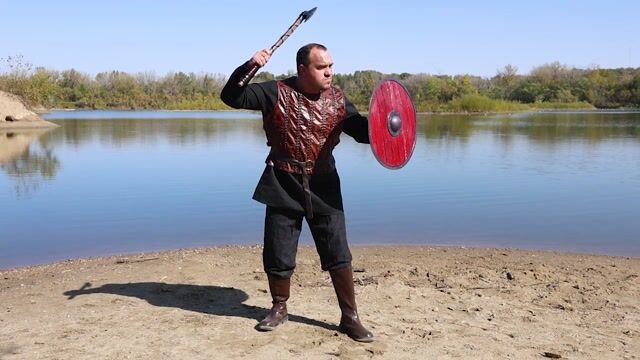 FUN6733PL Vikings Ragnar Lothbrok Plus Size Men's Costume