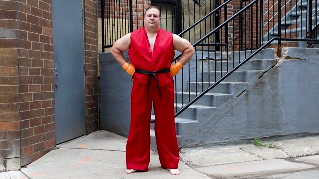 FUN3549PL Plus Size Street Fighter Ken Costume