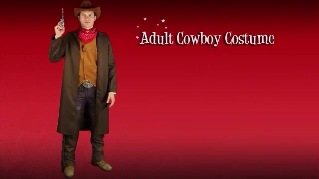 Get ready to be the fastest gunslinger in the old west when you suit up with this Cowboy costume. It's a sure fire way to etch yourself into American history.