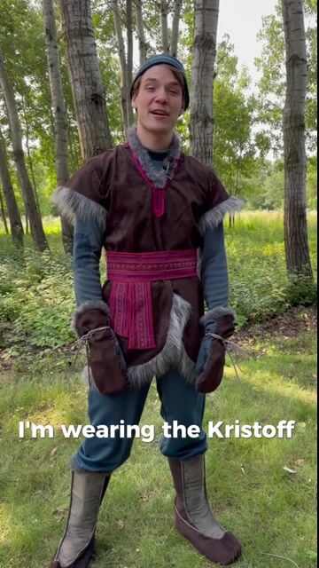 Step into the boots of Arendelle’s favorite ice harvester with this exclusive Men's Authentic Disney Frozen Kristoff Costume! This detailed outfit perfectly captures Kristoff's rugged look, featuring his signature tunic, belt, and fur accents.