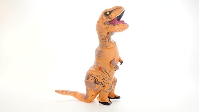 This Adult Inflatable Jurassic World T-Rex Costume will have you ready to do it dino-style. It's the closest you'll ever come to being a real dinosaur.