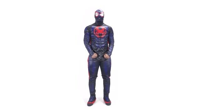 JWC1279 Miles Morales Adult 360 Action Rotation