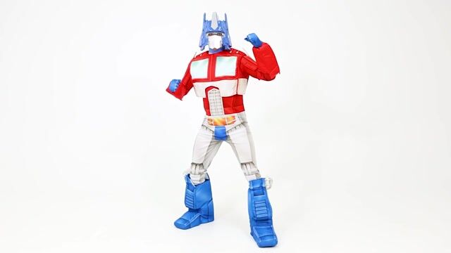 FUN2527AD Retro Optimus Prime Costume for Adults