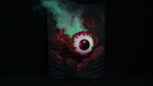 FUN99433 2 Ft Otherworldly Eyeball Actormatronic Decoration
