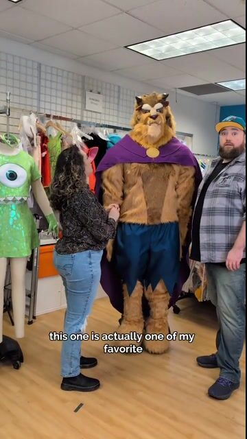 Transform into a fairytale prince with the Men's Authentic Caped Disney Beast Costume—an enchanting choice for Disney fans and magical Halloween nights.