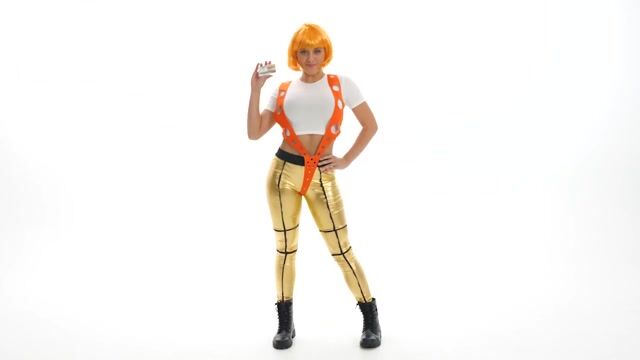 FUN2349AD 5th Element Leeloo Orange Harness