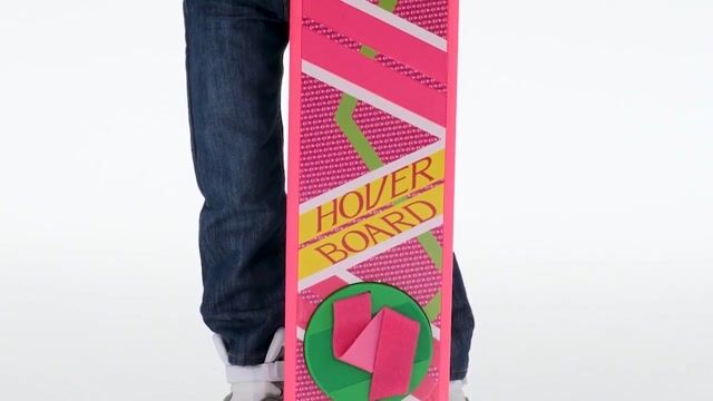 Ever wish you had a hoverboard just like Marty McFly in Back to the Future II? This Hoverboard doesn't really hover, but it's the perfect accessory to complete your futuristic look!