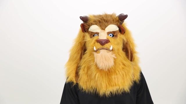Unleash your inner prince-in-disguise with the Adult Disney Beast Mouth Mover Costume Mask. Featuring lifelike detailing, plush fur accents, and a jaw that moves with your own, this mask adds dramatic realism to any Beauty and the Beast ensemble.