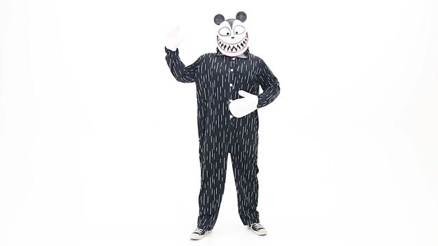 FUN7395PL Plus Size Nightmare Before Christmas Scary Teddy Costume