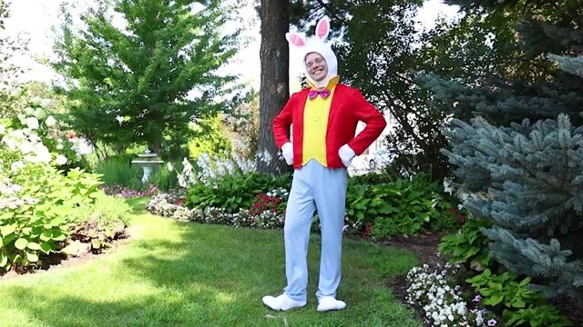 FUN95079AD Adult Classic Disney White Rabbit Costume