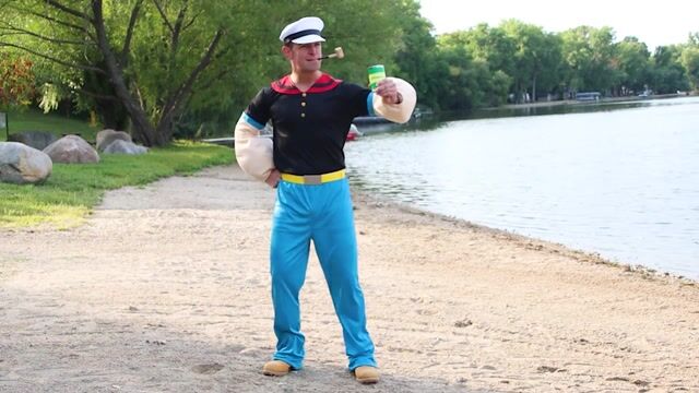 FUN5255AD Adult Deluxe Popeye