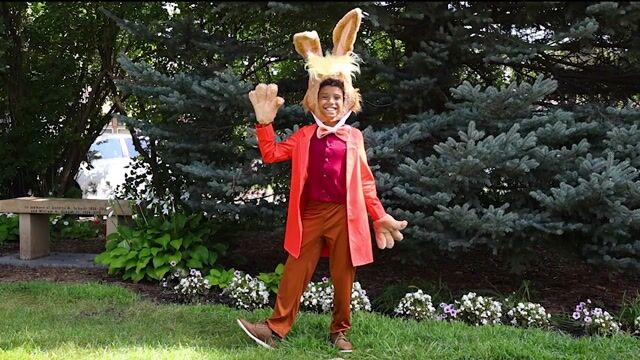 FUN95137CH Kid's Disney Alice in Wonderland March Hare Costume
