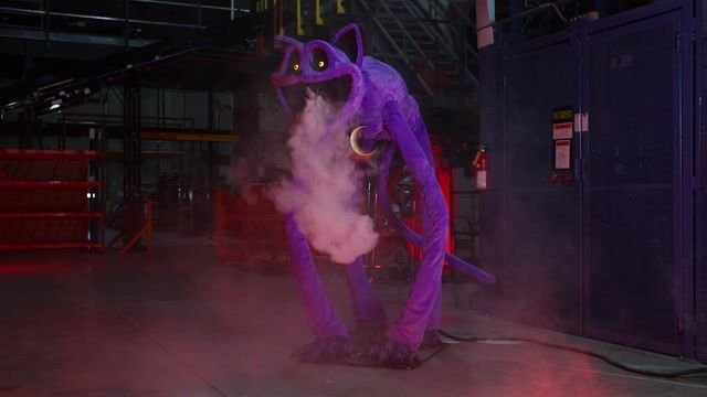 6 Ft Poppy Playtime CatNap Animatronic Decoration