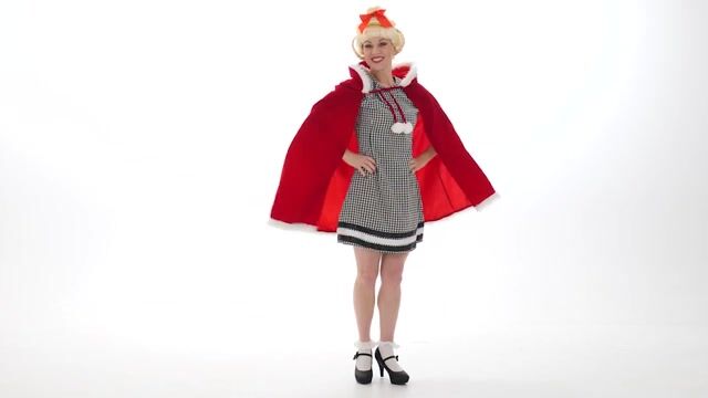 If you like to rhyme during the holiday season, then you might want to consider our Women's Christmas Girl Costume! Start a new tradition with this costume.