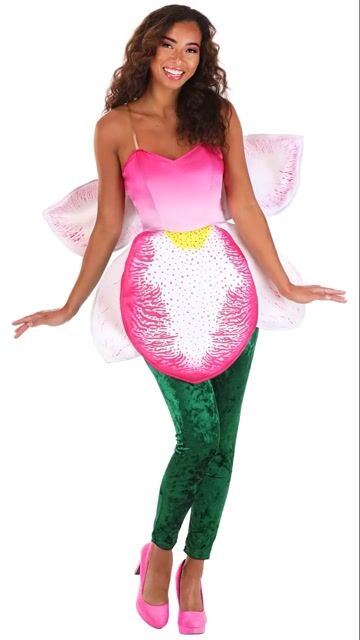 FUN4374AD Ai Orchid Flower Costume for Women