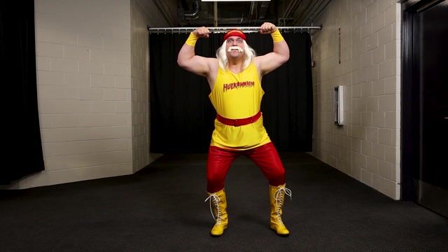 FUN6098PL Men's Plus Size WWE Hulk Hogan Costume