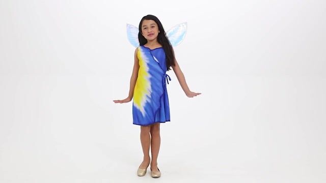 Crafted for comfort and cuteness, this exclusive Girl's Disney Fairies Silvermist Costume is a delightful choice for creating magical moments in the realm of pixie dust and fantasy.
