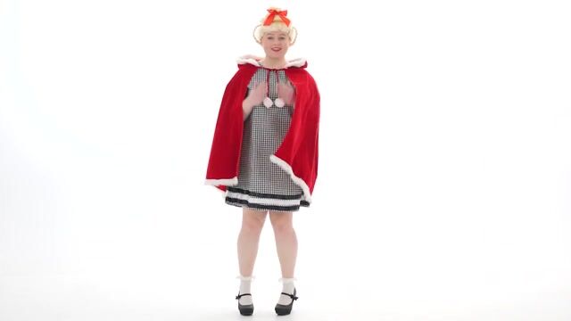FUN2662PL Christmas Girl Plus Size Costume