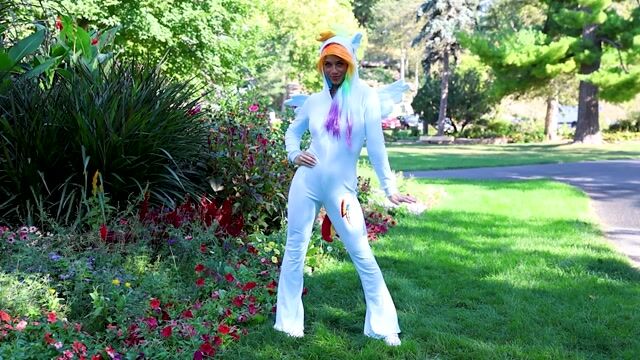 FUN2007AD Rainbow Dash Costume