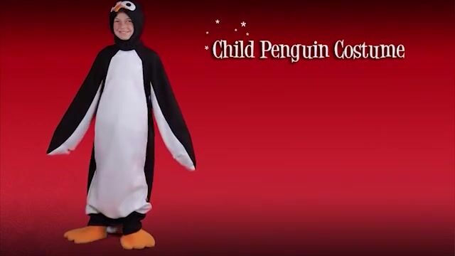 Your child will be dancing with happiness when they go in this Child Happy Penguin Costume! This high quality costume looks like the cute arctic creature.