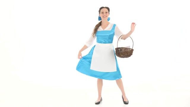 DI99911 Belle Blue Dress