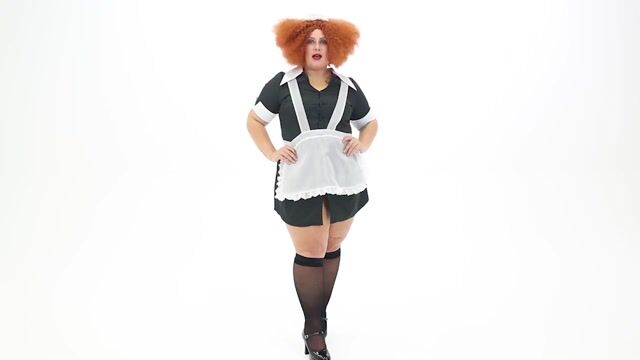FUN5554PL Plus Size Rocky Horror Picture Show Magenta Costume for Women