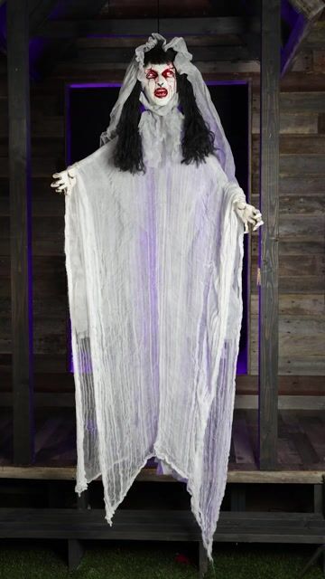 FUN99817 6 ft Ghostly Gloria the Hanging Bride