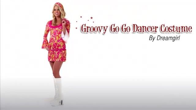 This Go Go Dancer costume is a great retro look for Halloween or your next Disco event.  This dress also comes with retro sunglasses and earrings.
