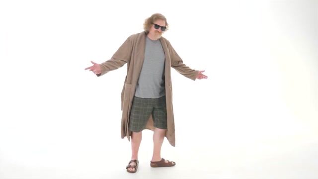 Who says you can't go grocery shopping in your bathrobe? Definitely not The Dude! Get this exclusive The Big Lebowski The Dude Bathrobe and show everyone that it's perfectly acceptable to wear your bathrobe in public.