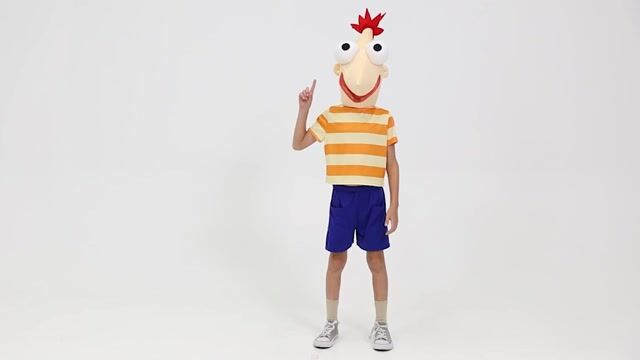 FUN4942CH Kid's Disney Phineas Costume