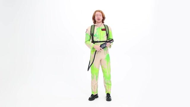 Unleash the beast this Halloween, oh wait no, bust some ghosts this Halloween! You can bust them in style when you wear our exclusive Slime-Covered Ghostbusters Costume for Adults!
