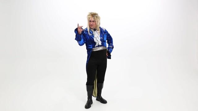 FUN0299PL Plus Size Labyrinth Deluxe Jareth Costume for Adults