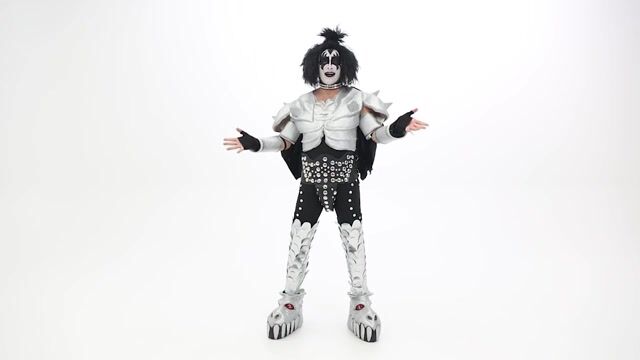 Rock the night away with the KISS Demon Destroyer Costume for Men! This officially licensed costume transforms you into Gene Simmons' iconic Demon persona!