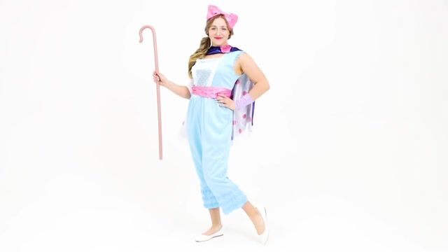 The Toy Story Women's Bo Peep Deluxe Costume brings the beloved shepherdess to life with detailed design and quality materials. Perfect for Halloween, cosplay, or themed events, this outfit offers a charming and adventurous look. Available in women's sizes.