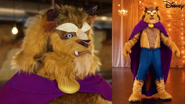 FUN94801AD Men's Authentic Caped Disney Beast Costume
