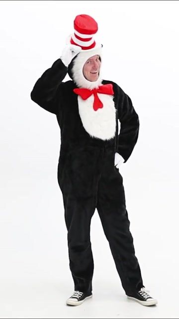 EL400610AD Adult Cat in the Hat Premium