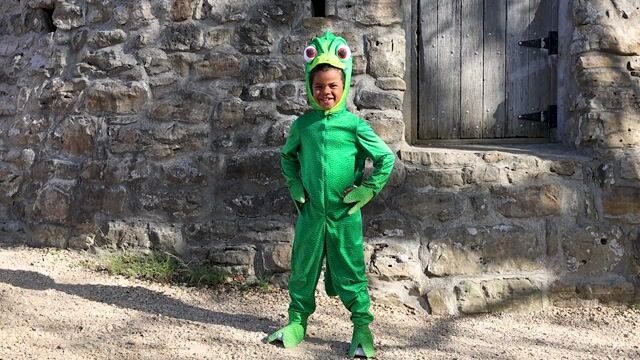 FUN1902CH Pascal Costume for Kids from Disney's Tangled
