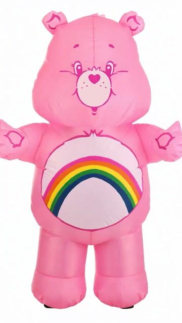 FUN4675AD Ai Care Bears Inflatable Cheer Bear Costume