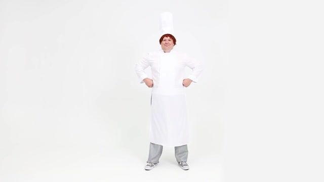 FUN4812PL Plus Size Disney and Pixar Alfredo Linguini Ratatouille Costume for Men