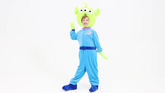 FUN4746CH Kid's Disney and Pixar Toy Story Alien Costume