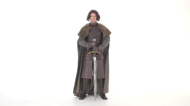 When you live in the North, you've got to bundle up because winter is imminent. This Northern King Costume will make you king! For a while, anyway. An exclusive look.