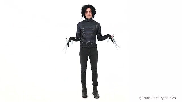 FUN3200AD Classic Edward Scissorhands Costume for Men