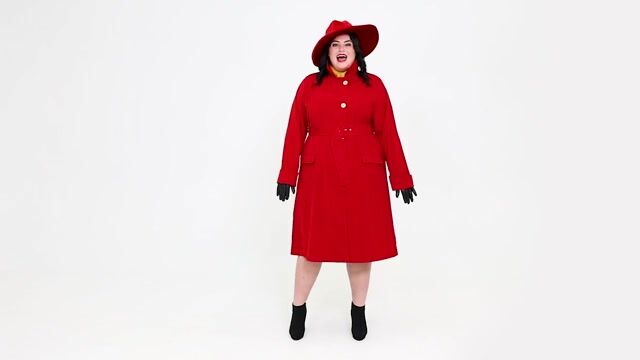 FUN2469PL Plus Size Authentic Carmen Sandiego Costume for Women
