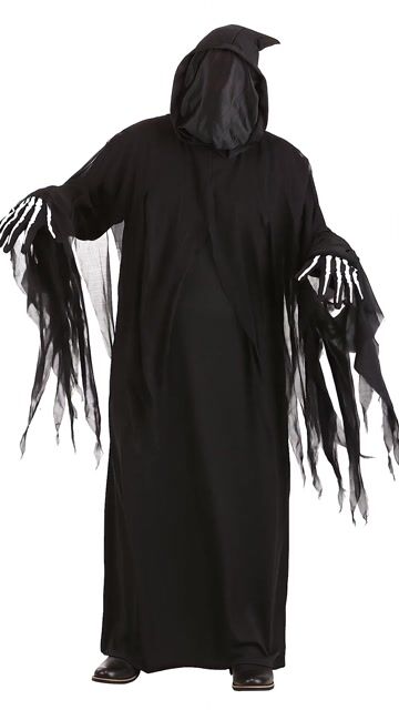 FUN0425PL Ai Adult's Plus Size Dark Reaper Costume