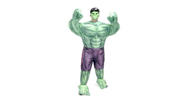 JWC4267 Hulk Inflatable Child 360 Action Rotation