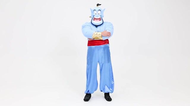FUN4814PL Plus Size Disney Aladdin Genie