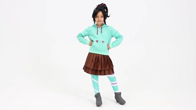 FUN4884CH Kid's Vanellope Wreck it Ralph Costume