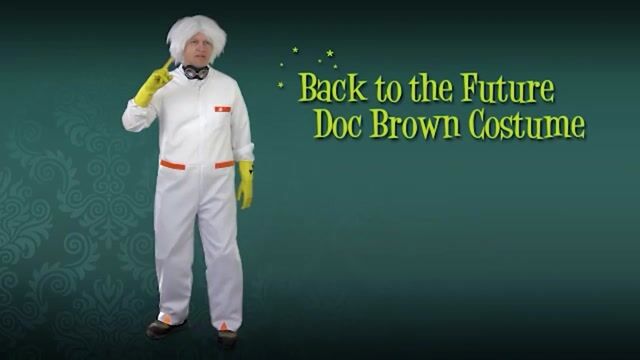 Great Scot! Now all you need is to get a DeLorean, and a Flux Capacitor! This licensed Doc Brown costume looks straight out of the Back to the Future movies!