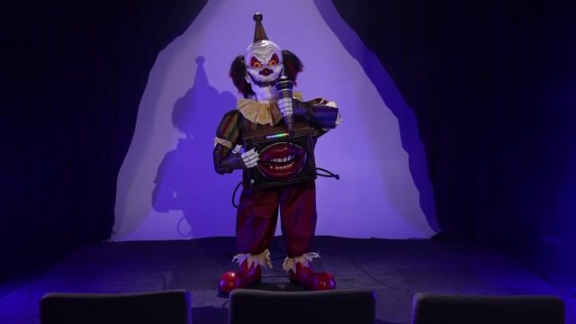 FUN98253_6 ft Laugh Track Jack the Sinister Smiling Clown