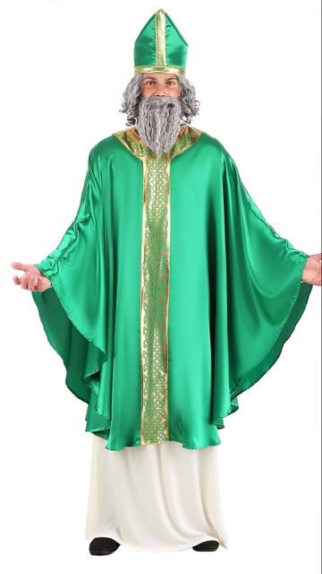 FUN7196AD Ai saint Patrick Costume